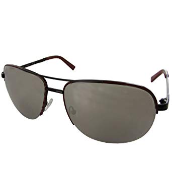 Guess Mens GF0164 Semi Rimless Wire Frame Fashion Sunglasses