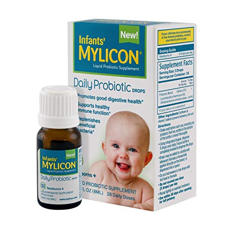 Mylicon Infants' Daily Probiotic Drops, 0.28 Fluid Ounce