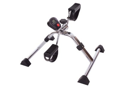Essential Medical Supply Folding Pedal Exerciser with Meter