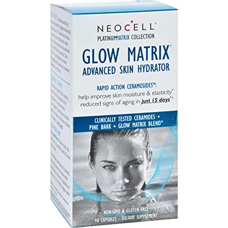 Glow Matrix Advanced Skin Hydrator Neocell 90 Caps (2 Pack)