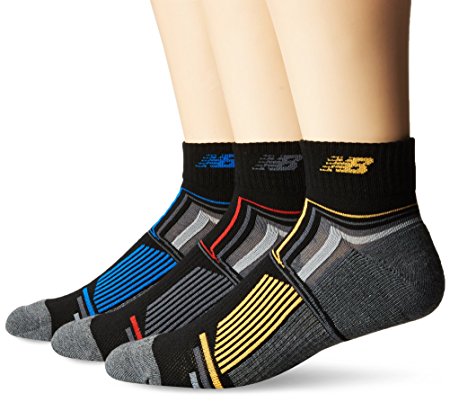 New Balance Men's Performance Ankle Socks (3 Pack)