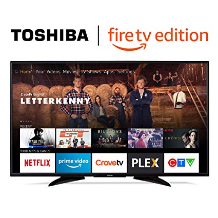 Toshiba 55LF621C19 55-inch 4K Ultra HD Smart LED TV with HDR - Fire TV Edition (  Free English Echo Dot)