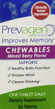 Prevagen Mixed Berry 10 mg Chewable Tablets, 30-Count Bottle