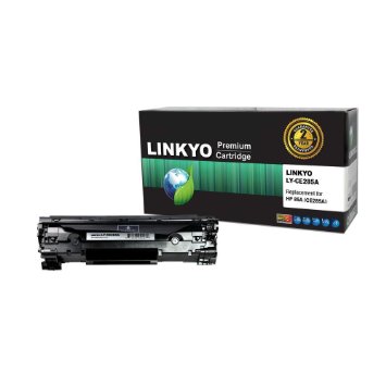 LINKYO Compatible Toner Cartridge Replacement for HP 85A CE285A Black