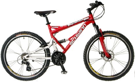 Schwinn Protocol 10 Mens Dual-Suspension Mountain Bike 26-Inch Wheels