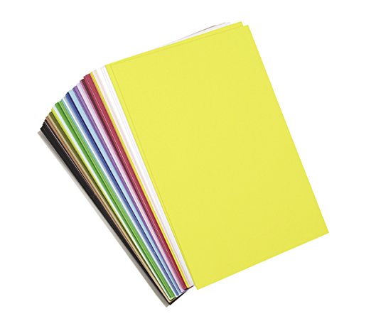 Darice 106-118 40/Pack Foam Sheets, 6 by 9-Inch, Assorted