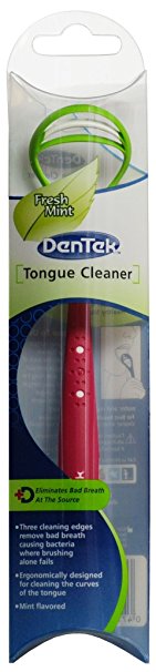 DenTek Comfort Clean Tongue Cleaner Single Item(Colors may vary)
