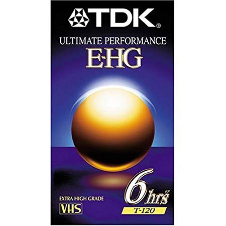TDK 9 Pack Extra High Grade T-120 Video Tapes