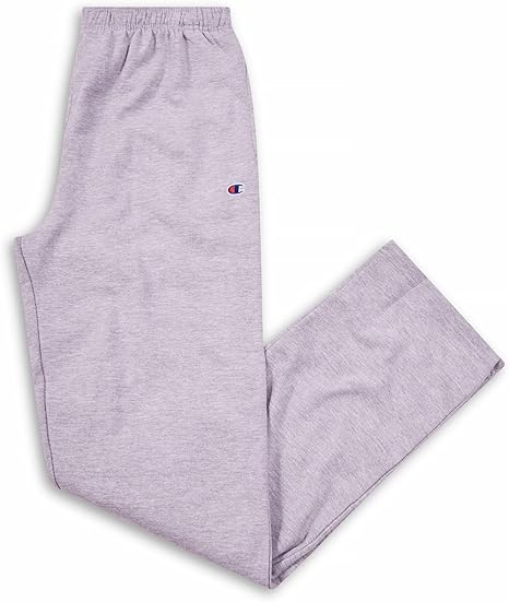 Champion Big and Tall Sweatpants for Men – Open Bottom Men’s Fleece Sweatpants