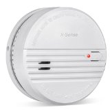 X-Sense Battery-Powered Home Smoke Detector Fire Alarm with Photoelectric Sensor Automatic Reset Easy Installation DS21