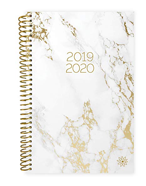 bloom daily planners 2019-2020 Academic Year Day Planner - Passion/Goal Organizer - Monthly and Weekly Dated Calendar Agenda Book - (August 2019 - July 2020) - 6" x 8.25" - Marble