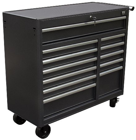 WEN 74412 41-Inch 12 Drawer Rolling Tool Cabinet