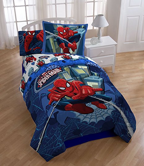 Marvel Spiderman 'Astonish' Full Reversible Comforter Set