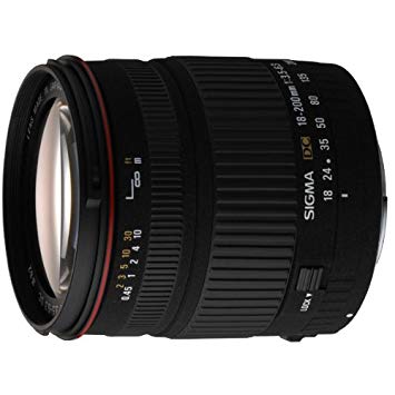 Sigma 18-200mm f/3.5-6.3 DC Lens for Canon Digital SLR Cameras