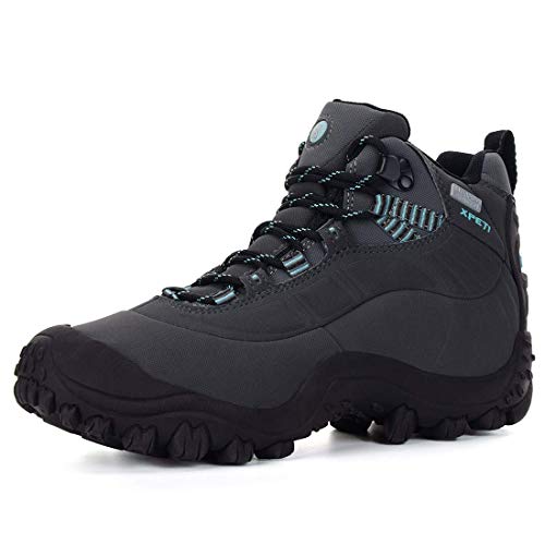 Manfen Women's Hiking Boots Lightweight Waterproof Hunting Boots, Ankle Support, High-Traction Grip
