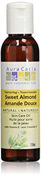 Aura Cacia Coop Sweet Almond Skin Care Oil, 118ml