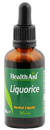 HealthAid Liquorice (Glycyrrhiza glabra) Vegan Liquid 50ml