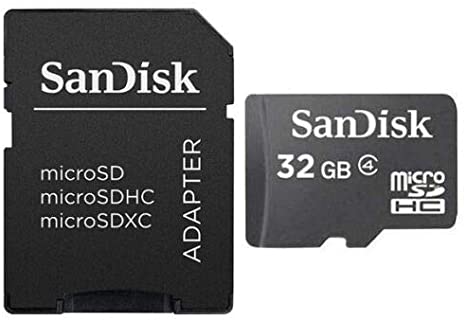 SanDisk 32GB MicroSDHC Memory Card