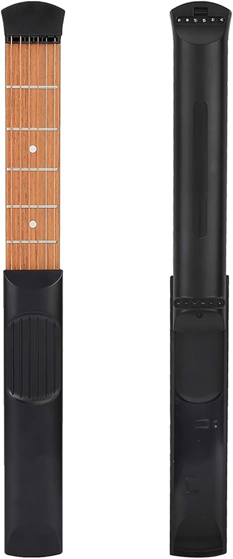 Portable Mini 6 Fret Pocket Acoustic Guitar Practice Tool Gadget Chord Trainer