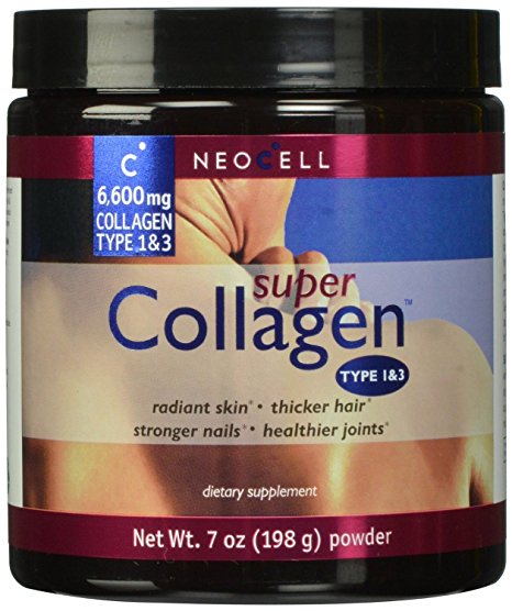 NeoCell Super Collagen Powder, Collagen I & III, 7 oz - 2 Pack