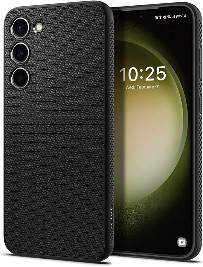 Spigen Liquid Air Designed for Galaxy S23 Case (2023) - Matte Black