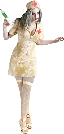 Fun World Sexy Zombie Nurse Costume