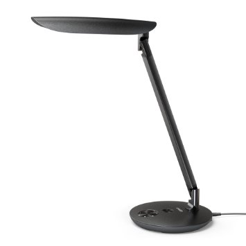 Anker Lumos E1 LED Desk Lamp with Dual USB Charging Ports Touch Control 5 Color Modes w 6 Dimming Levels Eye-Protection Technology