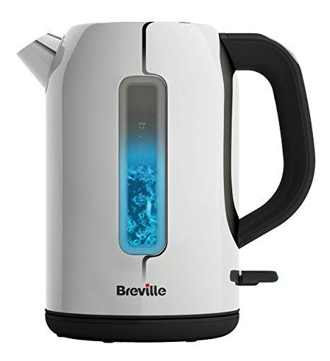 Breville VKJ984 Outline Polished Stainless Steel Jug Kettle, 1.7 Litre, Silver, 1.7 liters