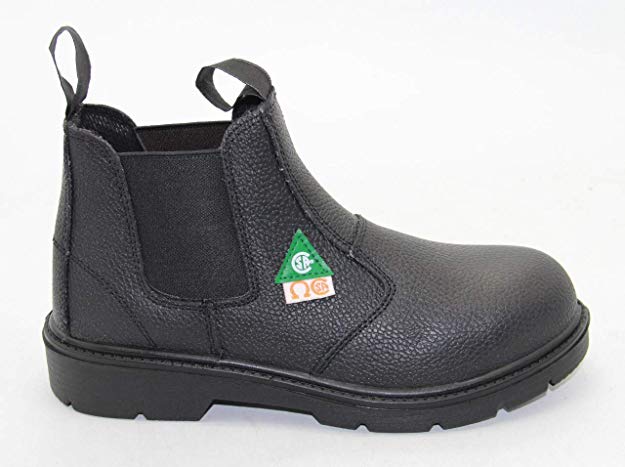 Dolphin D5 CSA Approved Safety Shoes, Construction Boots, Work Sh Black