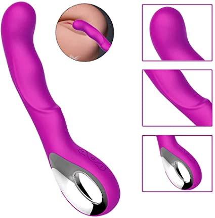 G Spot Massage Stick Vibrator for Vagina Stimulation,Ultra Soft Vibrator Bendable Thermostatic,RechargeableDildo Vibrator with 10 VibrationPatterns-Adult Sex Toys for Women and Couple Vibrator