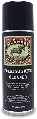 Foaming Suede Cleaner Spray - Suede & Nubuck Stain Remover for Shoes, Boots, and Accessories
