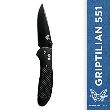 Benchmade - Griptilian 551 Knife, Drop-Point