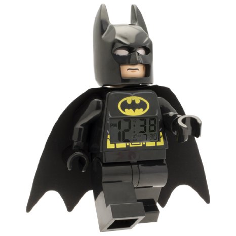 LEGO DC Universe Super Heroes Batman Minifigure Clock