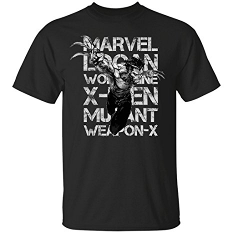 Marvel X-Men | Men's Logan Wolverine T-Shirt