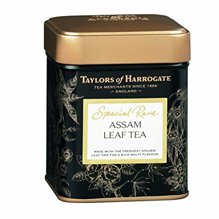 Taylors of Harrogate, Special Rare Assam Leaf Tea, Loose Leaf, 3.53-Ounce Tin