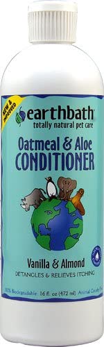 Earthbath Totally Natural Pet Care Conditioner Oatmeal & Aloe -- 16 fl oz