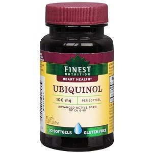 Finest Nutrition Ubiquinol 100 mg, 30 Softgels