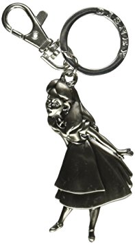 Disney Alice in Wonderland Pewter Keyring