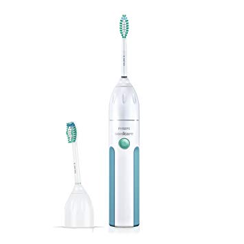 Philips Sonicare HX5612/08 Essence Rechargeable Electric Toothbrush Holiday Pack, White