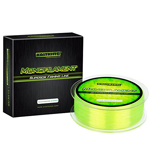 KastKing Premium Monofilament Fishing Line - Superior Mono Nylon Material - Paralleled Roll Track Design – Tournament Grade – Strong, Abrasion Resistant Mono Line for Saltwater