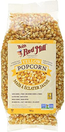 Bob's Red Mill Grains, Beans and Seeds-Corn Popcorn Yellow
