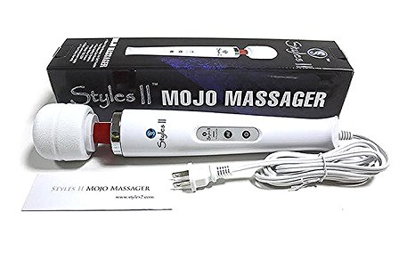 Styles II Mojo HandHeld Massager 10 Pulsation - Great At-Home for Neck, Back, Shoulder, Waist, Feet – Suitable for All - Satisfaction Guaranteed