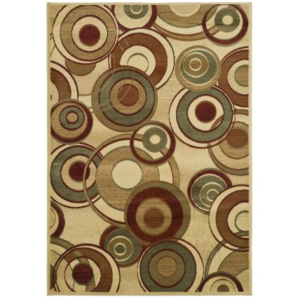 Safavieh Lyndhurst Collection LNH225A Ivory and Multi Area Rug, 6 feet by 9 feet (6' x 9')