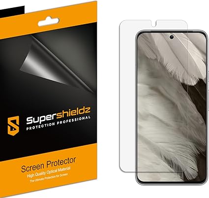 Supershieldz (3 Pack) Designed for Google Pixel 8 Screen Protector, High Definition Clear Shield (PET)