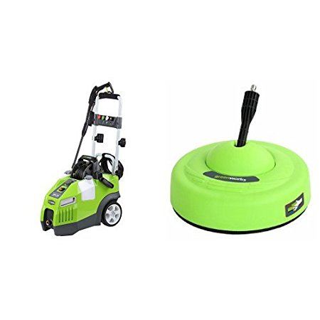 GreenWorks 1950 PSI 1.2 GPM Pressure Washer   Surface Cleaner