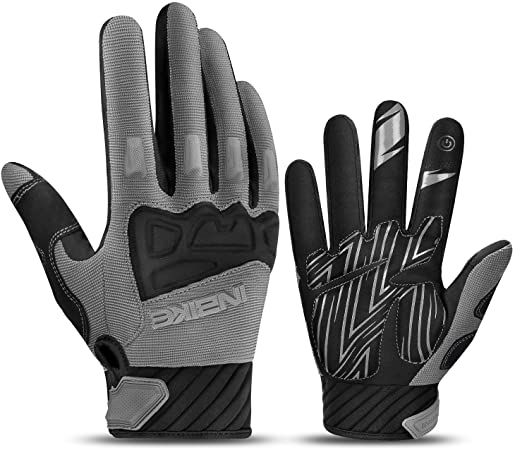 INBIKE MTB Gloves Motocross Mountain Bike DH Road Riding Full Finger Cycling Gloves