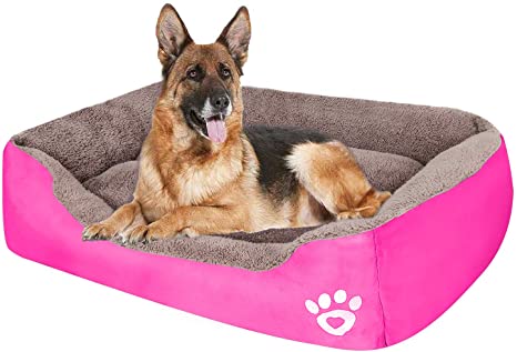 PUPPBUDD Pet Dog Bed for Medium Dogs(XXL-Large for Large Dogs),Dog Bed with Machine Washable Comfortable and Safety for Medium and Large Dogs Or Multiple