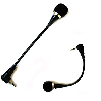 Kasstino Mini 3.5mm Noise Canceling Flexible Microphone Mic For PC Laptop Notebook Skype