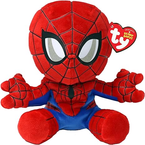 TY Beanie Babie Spiderman (Soft Body) - 6"