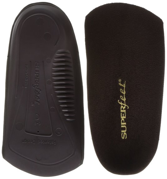 Superfeet Mens DELUX Dress-fit Support Insoles